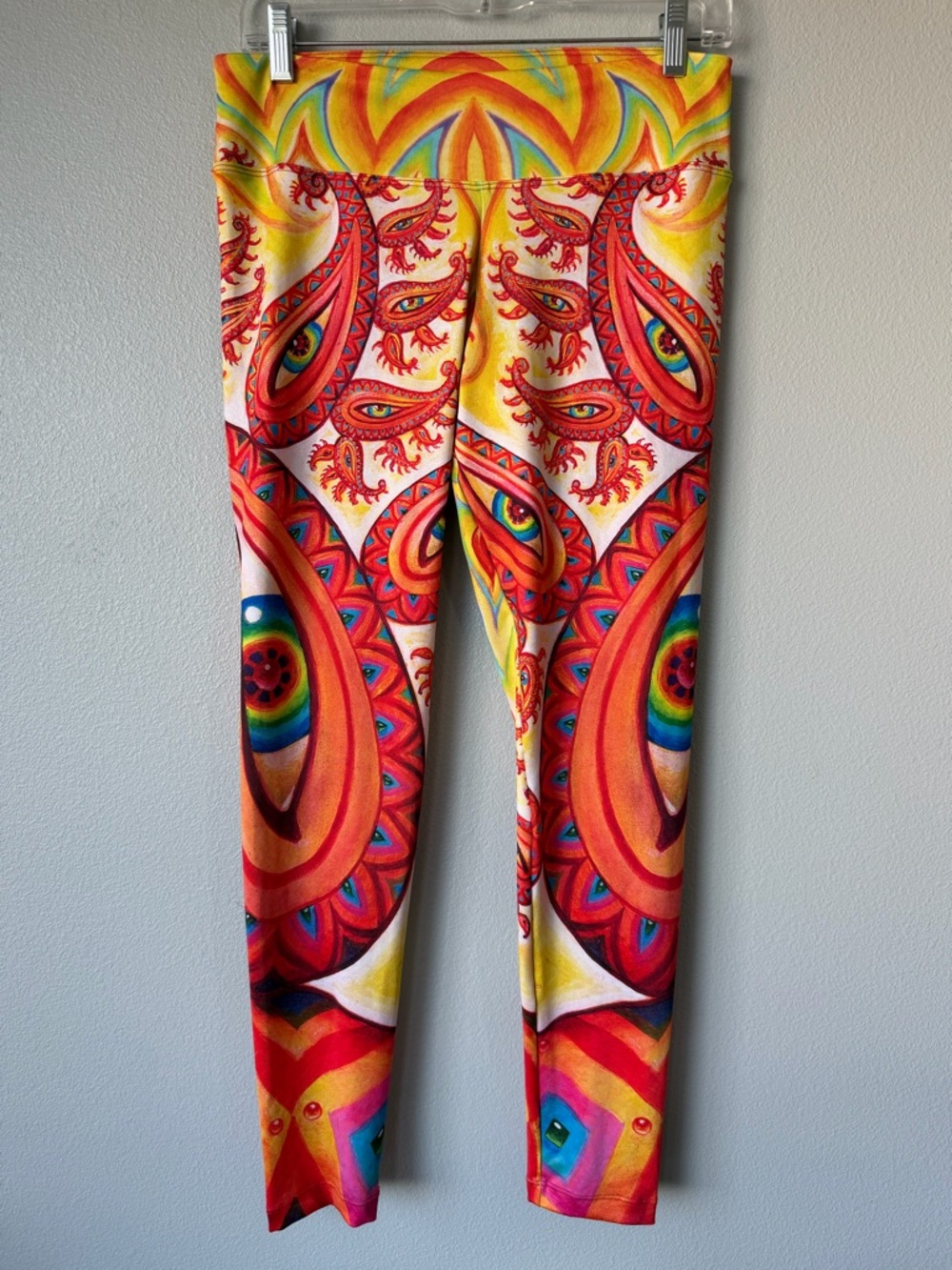 Alex Grey Vision Lab The CoSM Collection The Eye Tool leggings Women’s sz L NWT